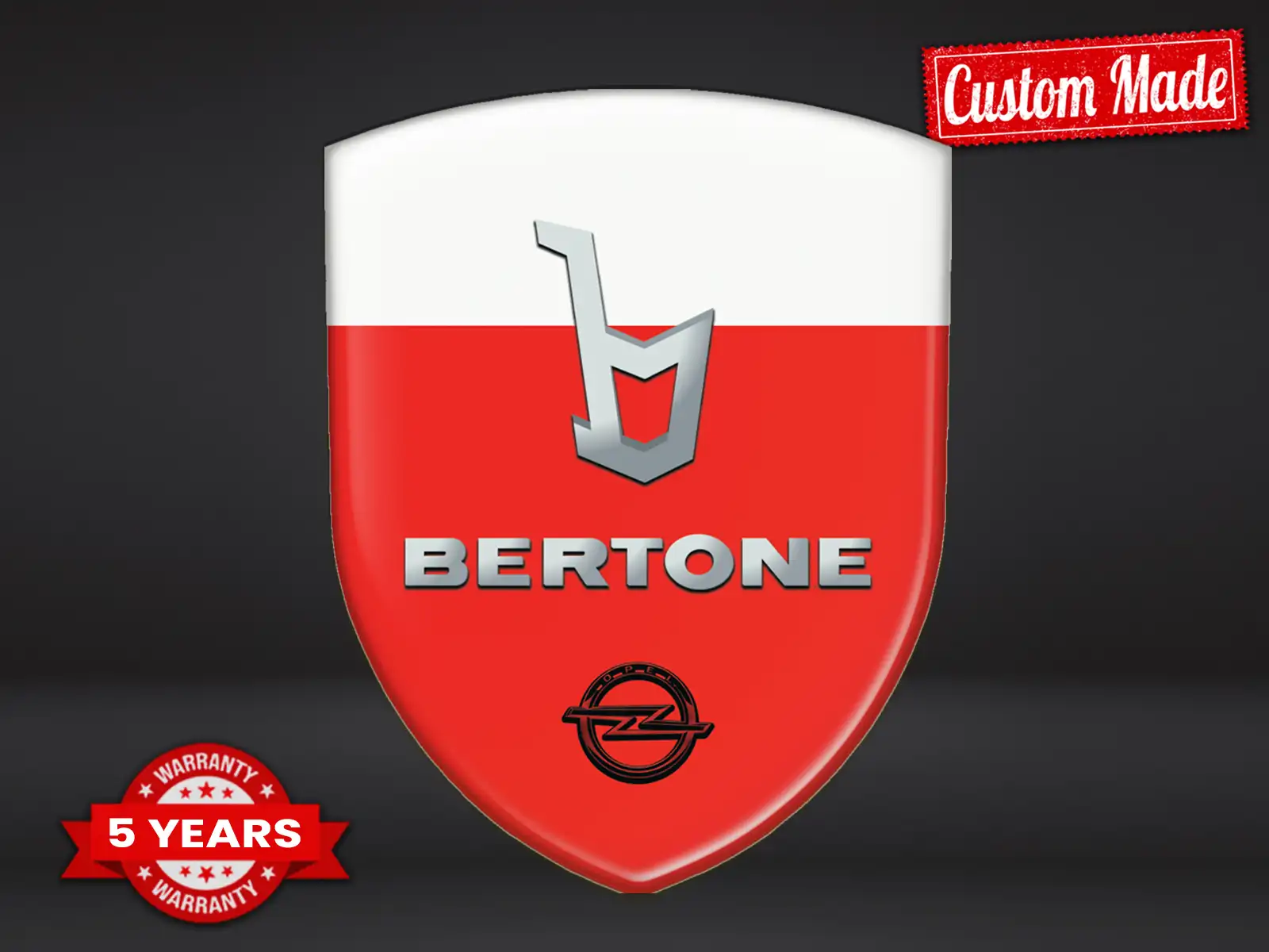 Bertone Impresión Parachoques Alta Calidad Resistente Moderna